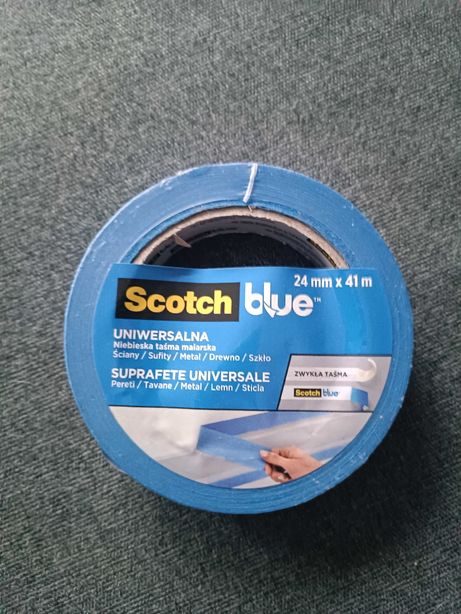 Scotch 3M taśma malarska Blue uniwersalna 24mmx41m.