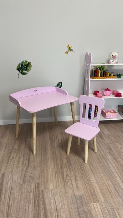 Дитячий стіл і стільчик столик та стільчик парта столик и стульчик