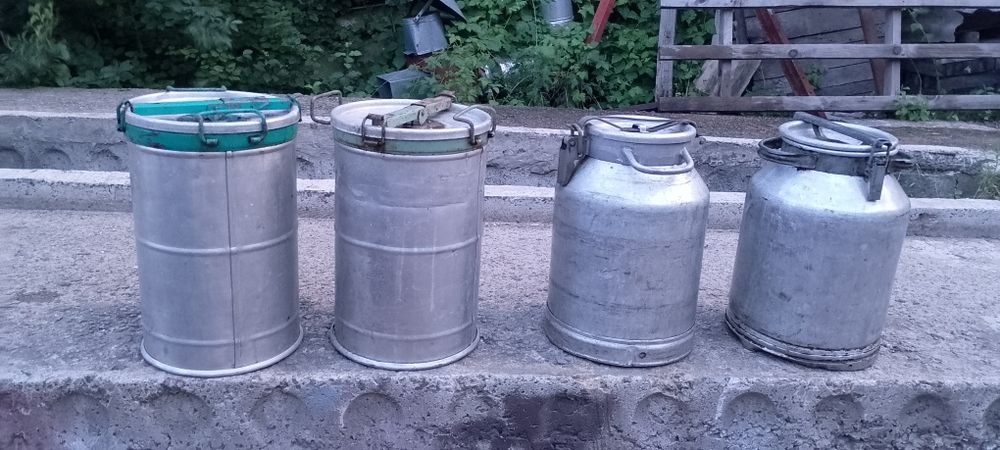 Бідони з алюмінію