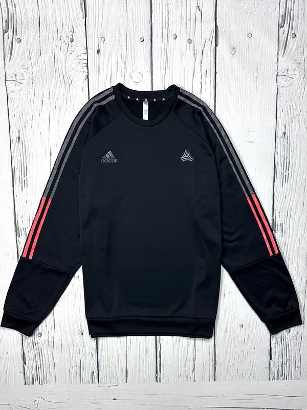 Adidas Tango Tech Bluza Crewneck Męska 3 Paski Stripes Logowana r. 2XL