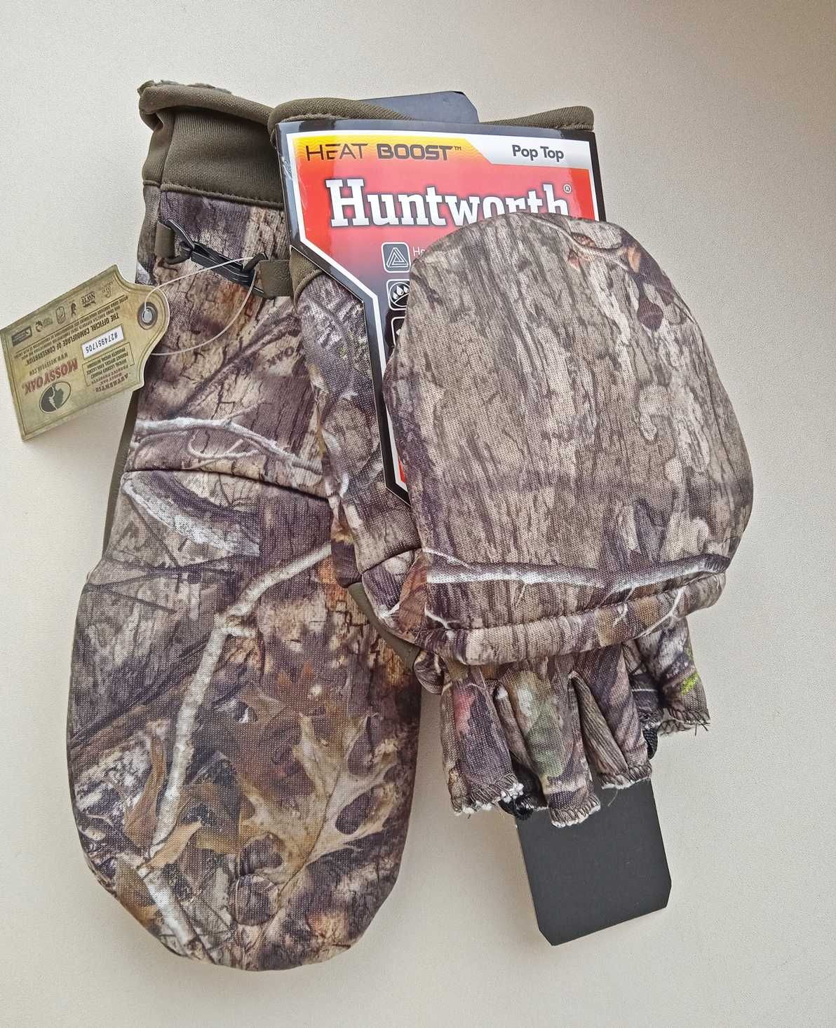 Мисливські рукавички, охотничьи варежки-перчатки Huntworth’s. З США