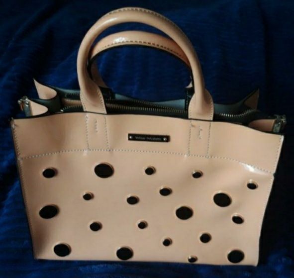 Шкіряна фірмова сумка Velina Fabbiano