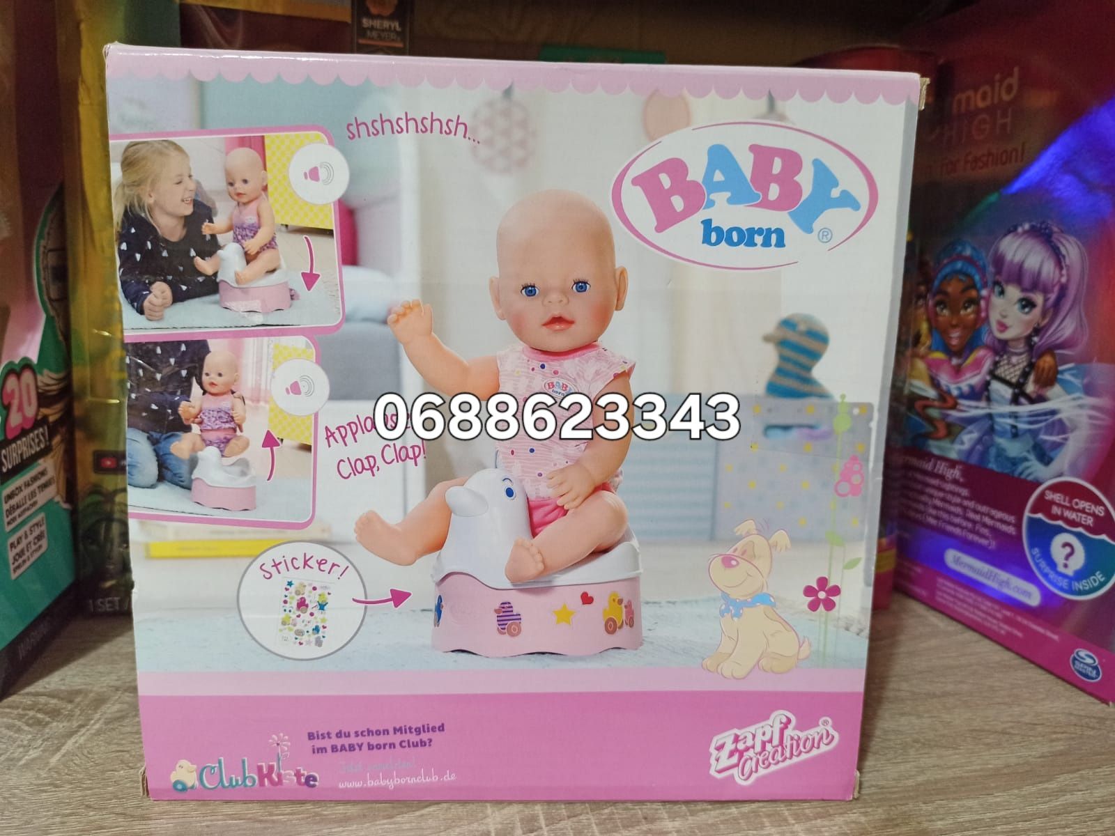 Интерактивный горшок для куклы Zapf Creation Baby Born Уточка (822531)