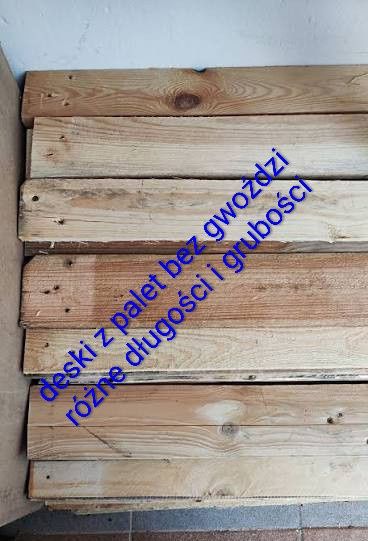 Deski z palet bez gwoździ