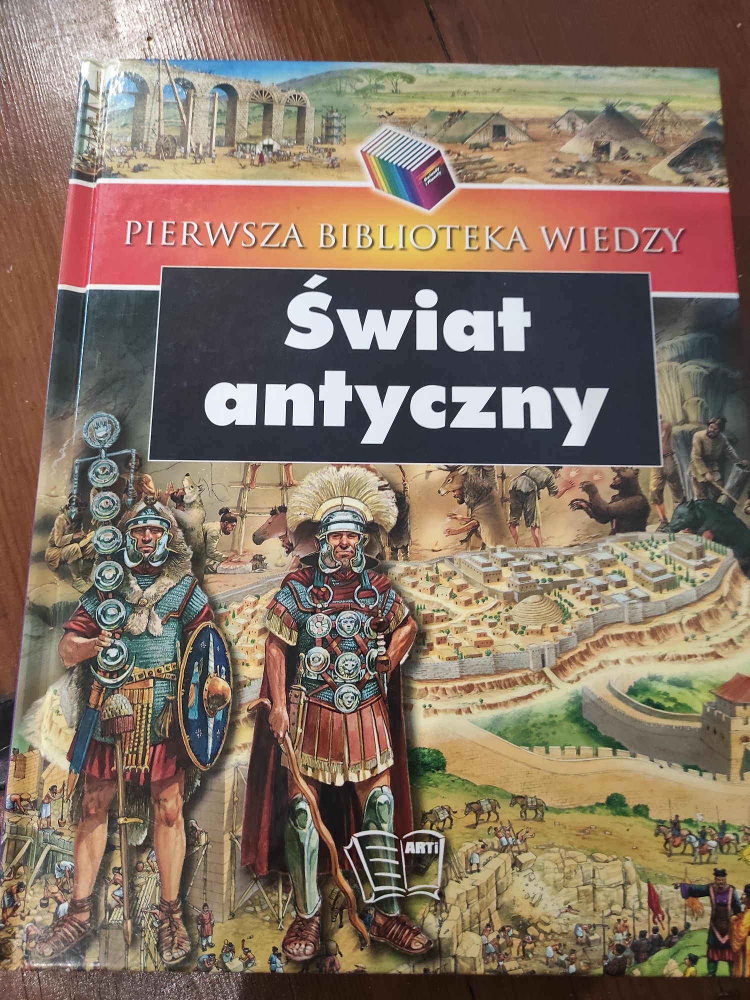 Książka Świat antyczny pierwsza biblioteka wiedzy