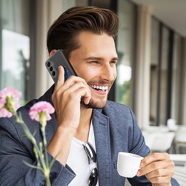 Etui Dux Ducis Rafi II na Samsung Galaxy S25+ z podstawką i portfelem