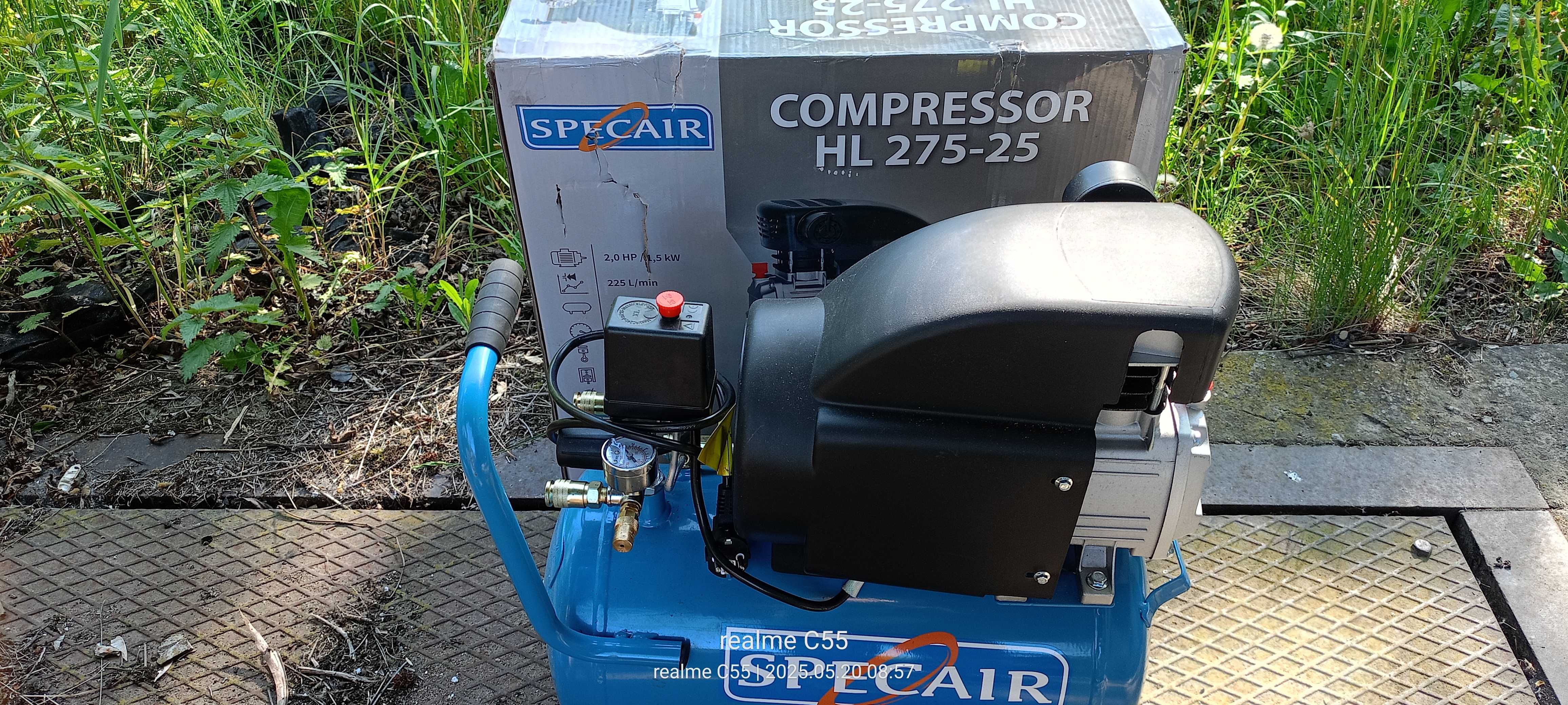 sprzedam kompresor 24L  NOWY 1 raz użyty  SPECAIR