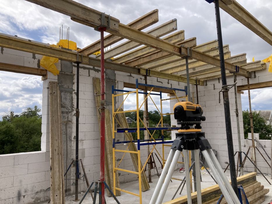 Монолитное перекрытие. Опалубка (монтаж/аренда), бетонные работы.