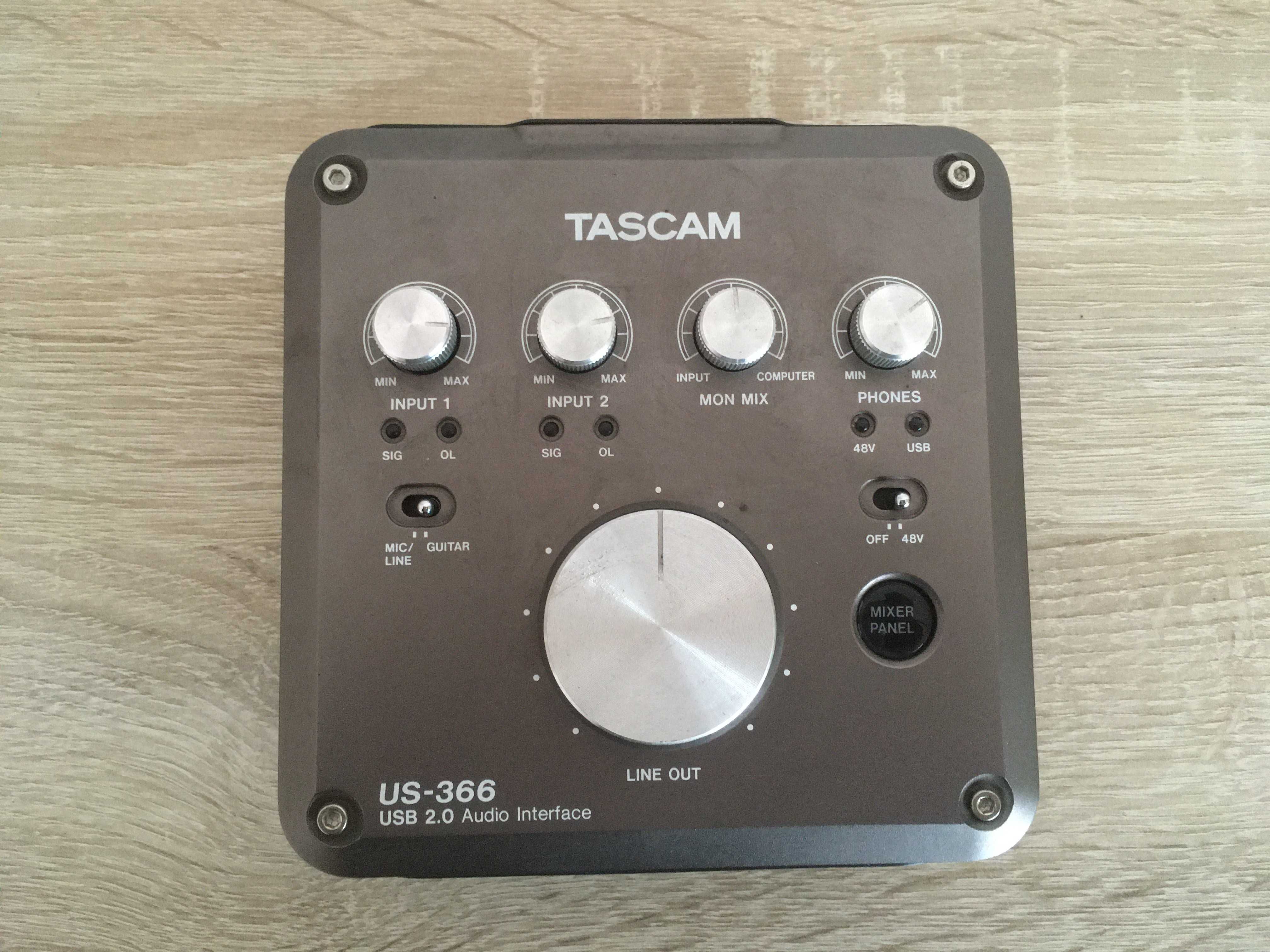 TASCAM US-366 interfejs audio USB