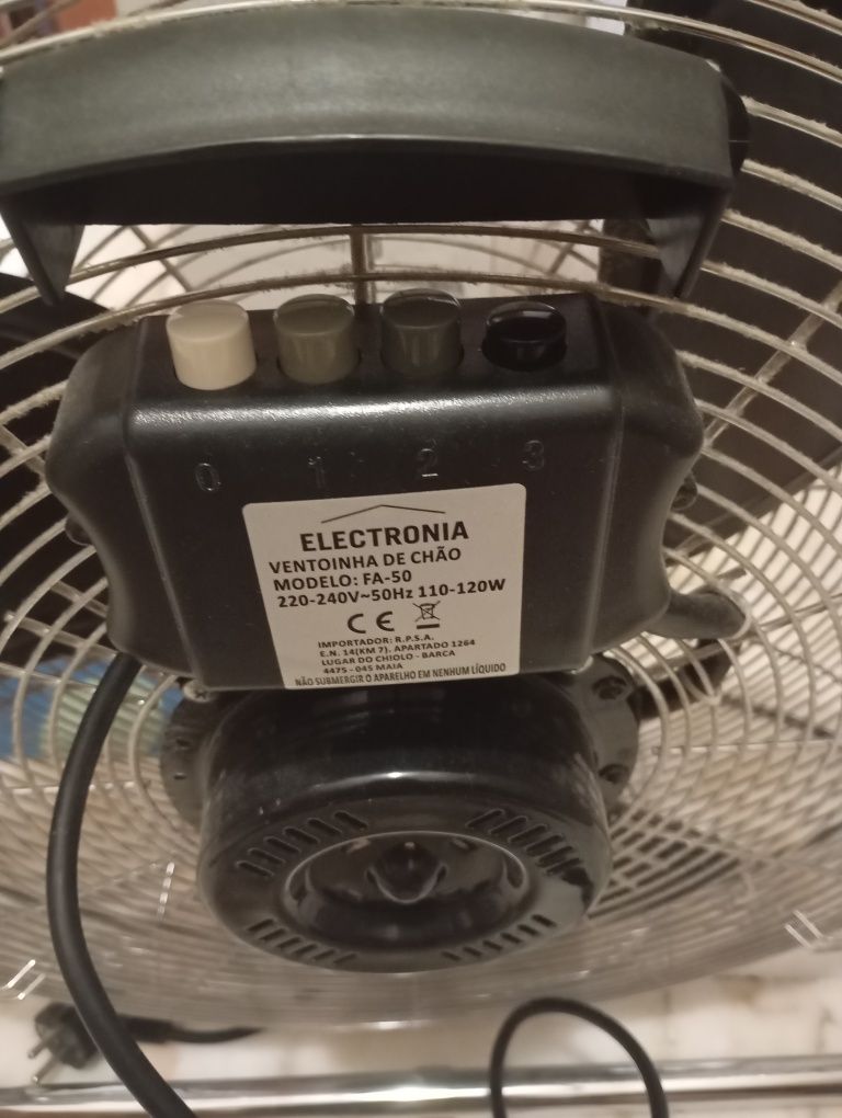 Ventoinha de chão Electronia