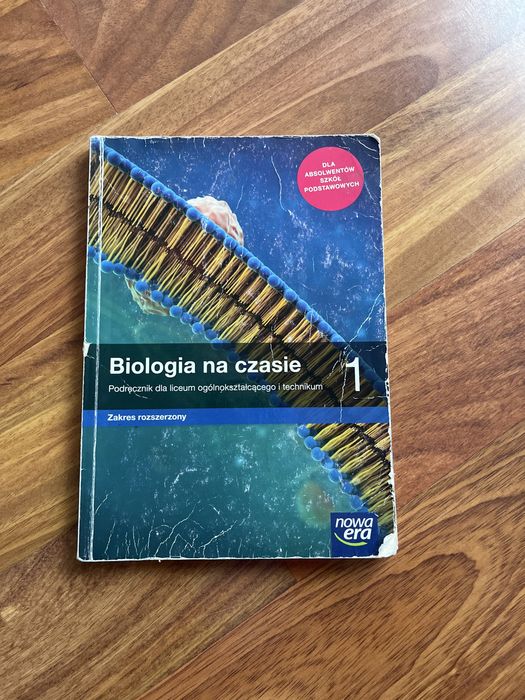 Biologia na czasie 1 zakres rozszerzony