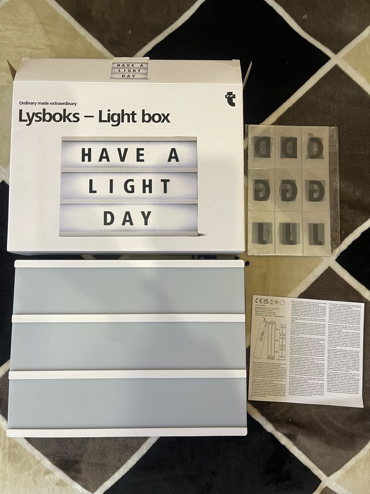 Light box лайтбокс новий 30х22см