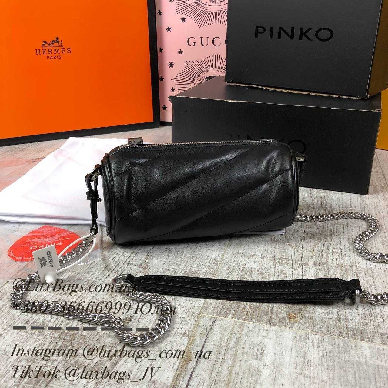 Стильная  кожаная сумка женская Pinko Пинко