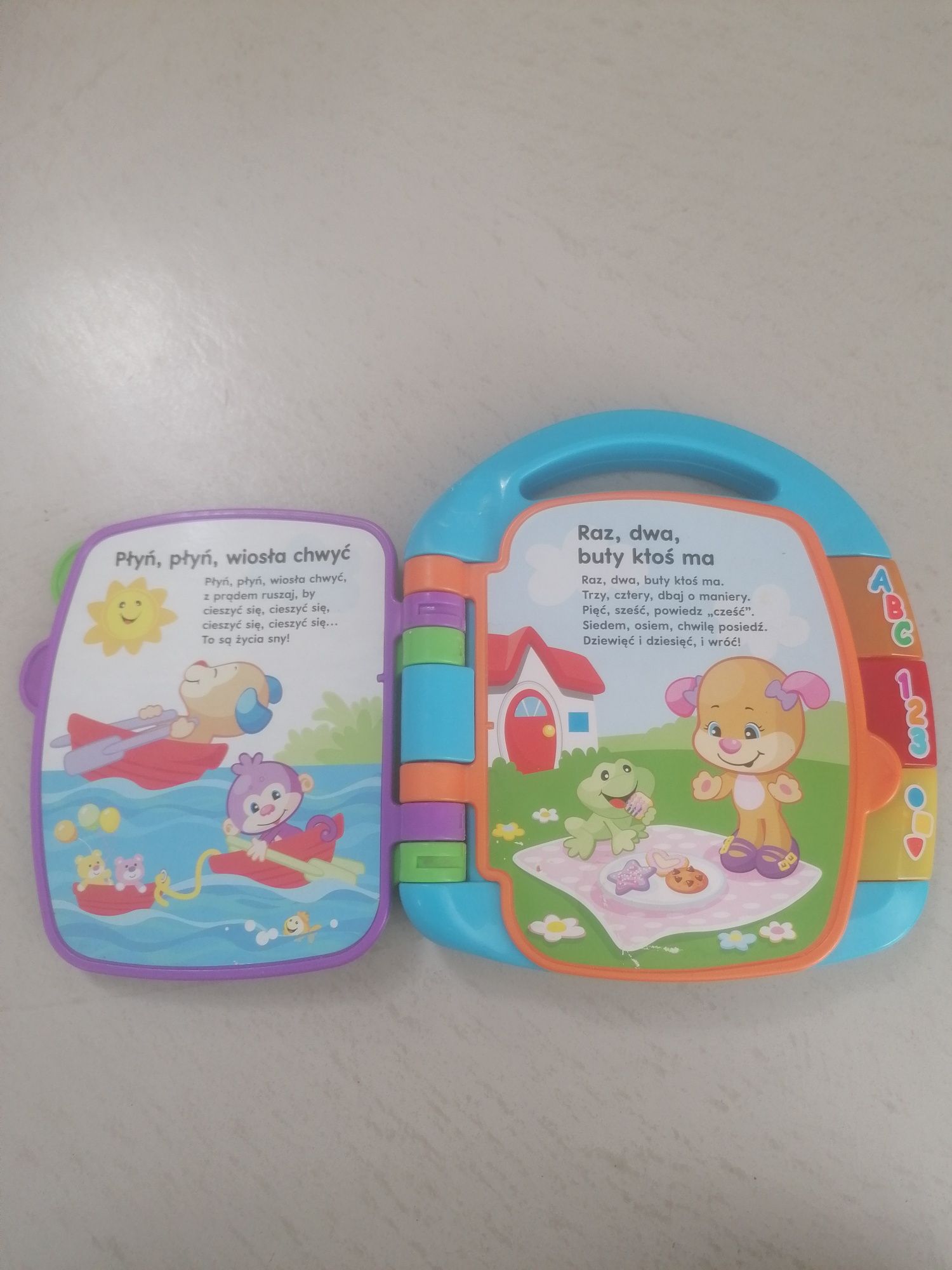 Fisher-Price książeczka z wierszykami