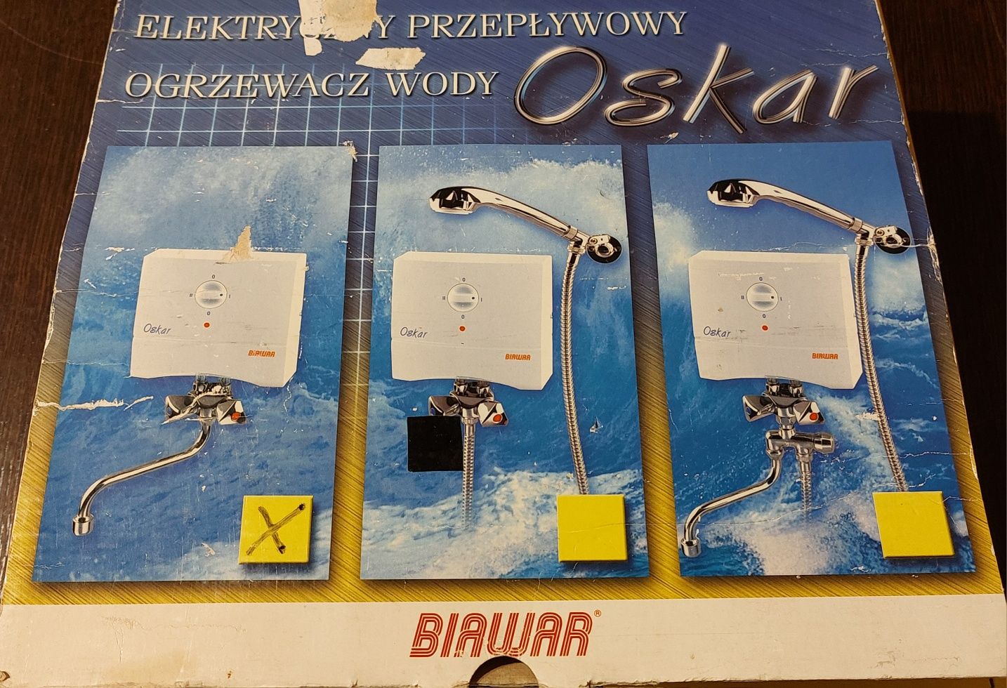 Elektryczny podgrzewacz wody oskar