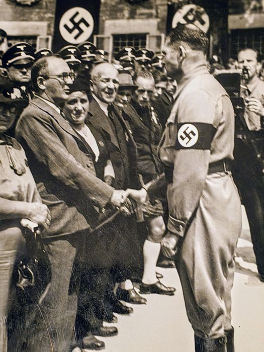 Militaria de Trincheira press foto Rudolf Hess