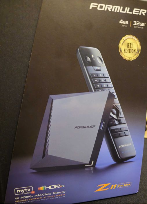 Formuler Z11 PRO MAX 4GB 32GB Dekoder dvbt-2 satelita Android TV IPTV