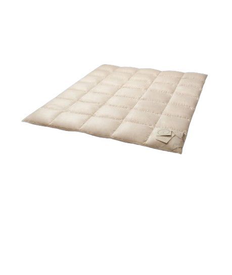 Kołdra AMZ ORGANIC COTTON całoroczna puch 90% 180x200cm Naturalny