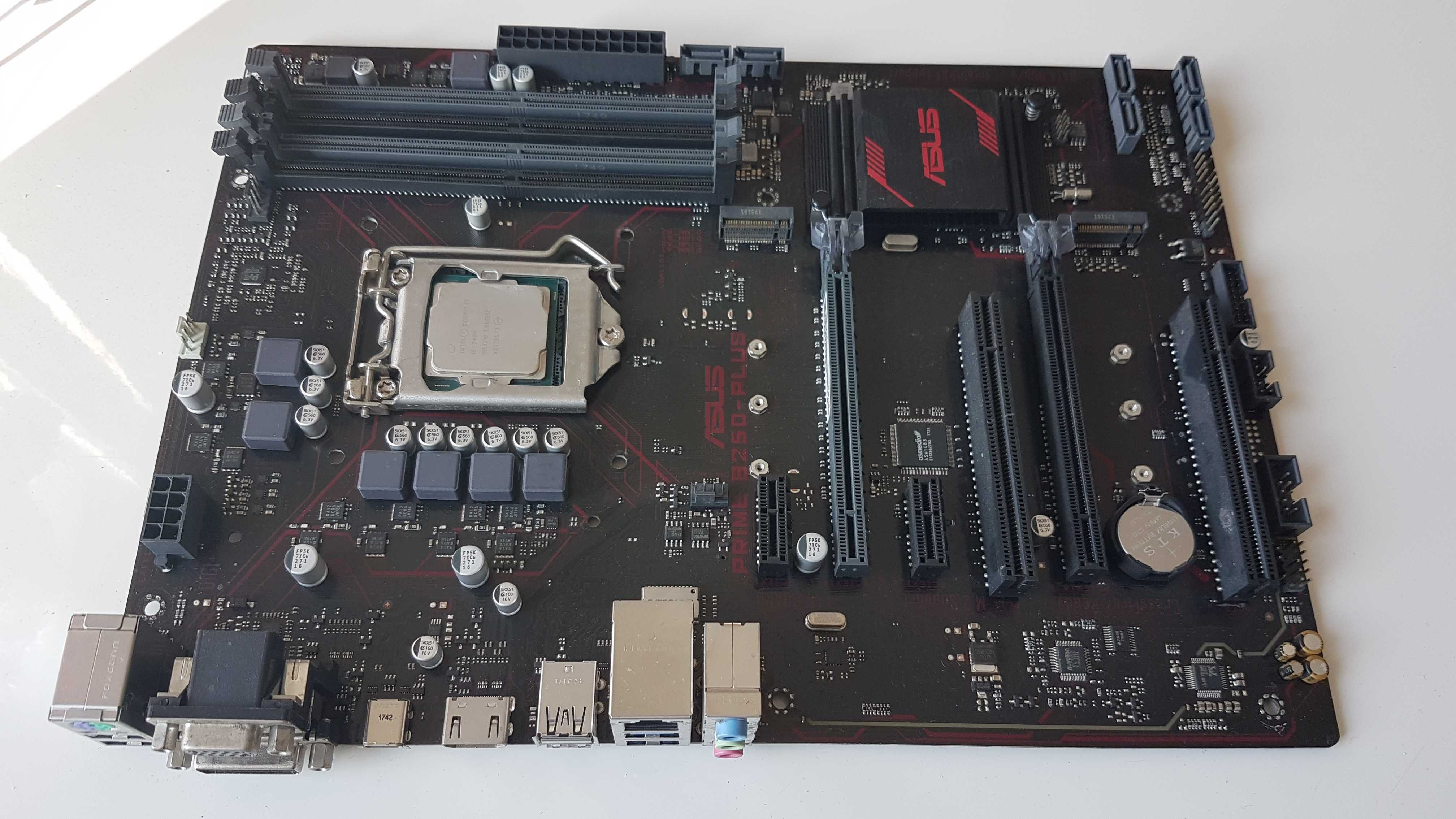 Płyta główna ASUS PRIME B250-PLUS+Gratis procesor i5 + kości DDR4 8GB