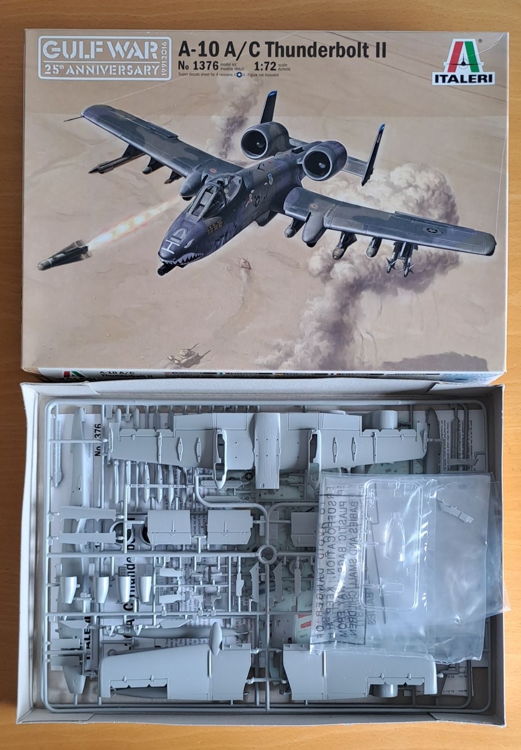 Kit de modelismo A-10A/C escala 1/72
