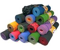 Якісні спортивні коврик/каремати/килимки TPE для фітнеса/йоги/пілатесу
