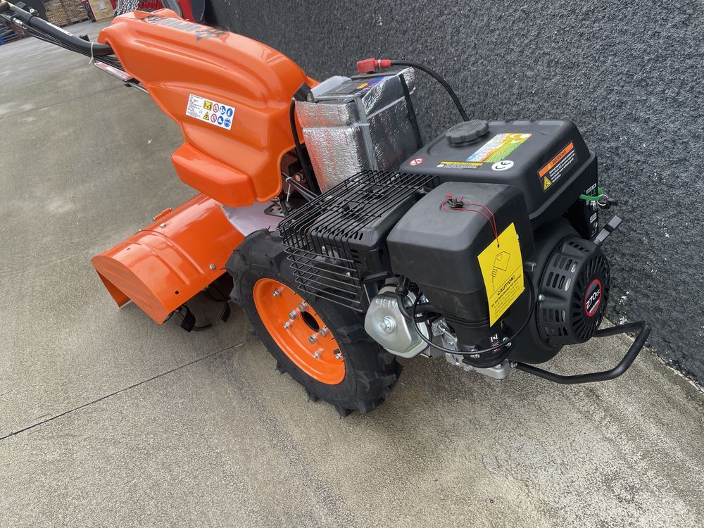 Motocultivador a gasolina com motor de arranque