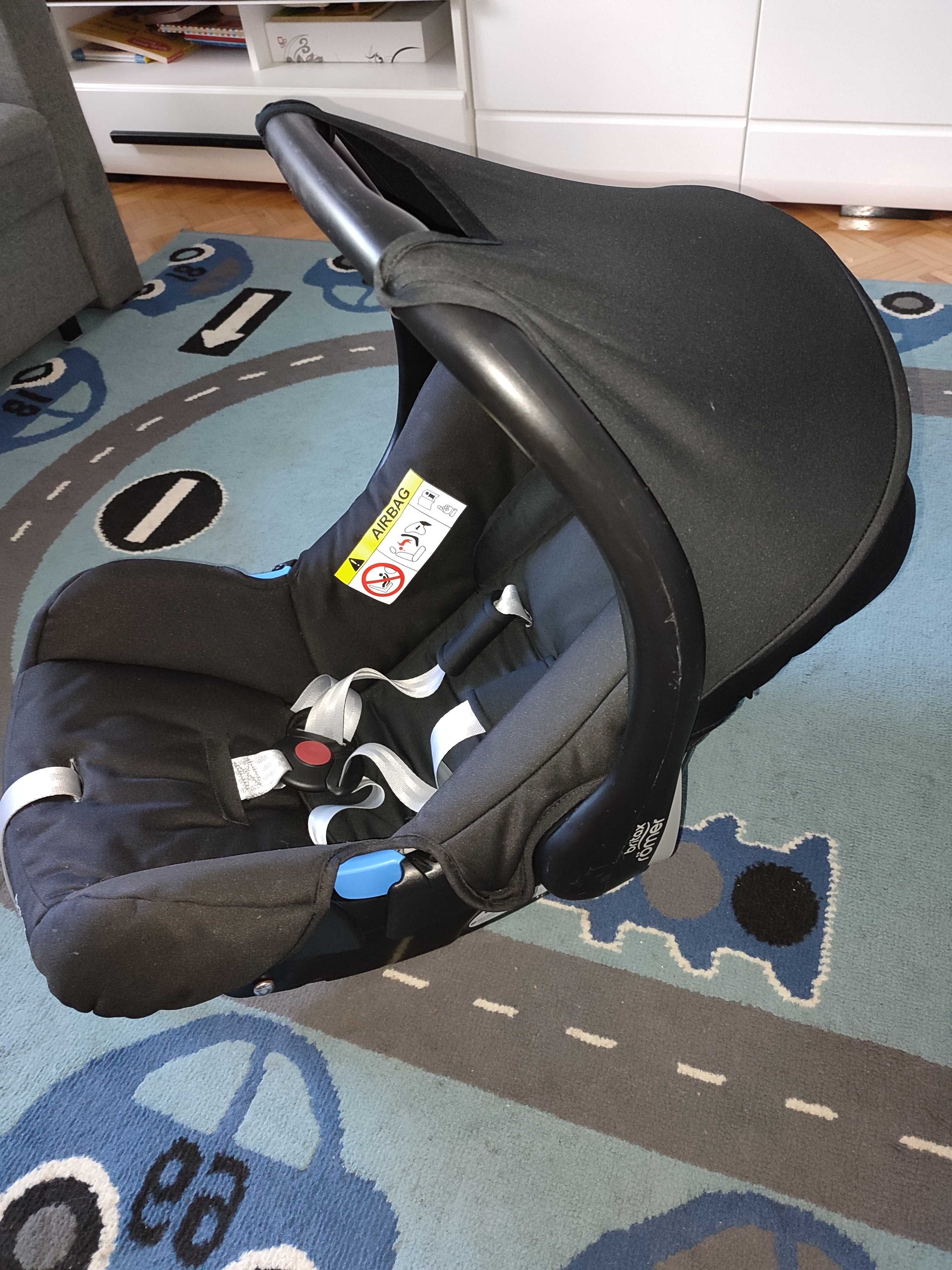 Fotelik 0-13kg Britax Romet baby-safe z bazą isofix