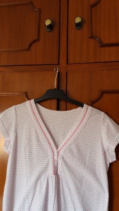 Camisa de dormir para grávida
