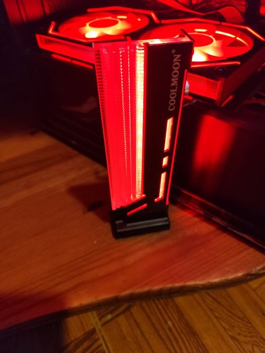 Suporte vertical placa grafica