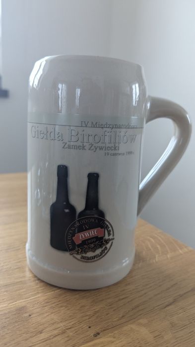 Kufel Żywiec IV giełda 1999 1L