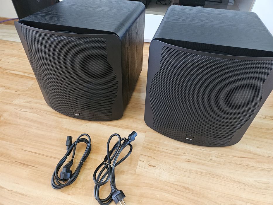 Subwoofery SVS SB-3000 – 2 sztuki w kolorze czarny mat