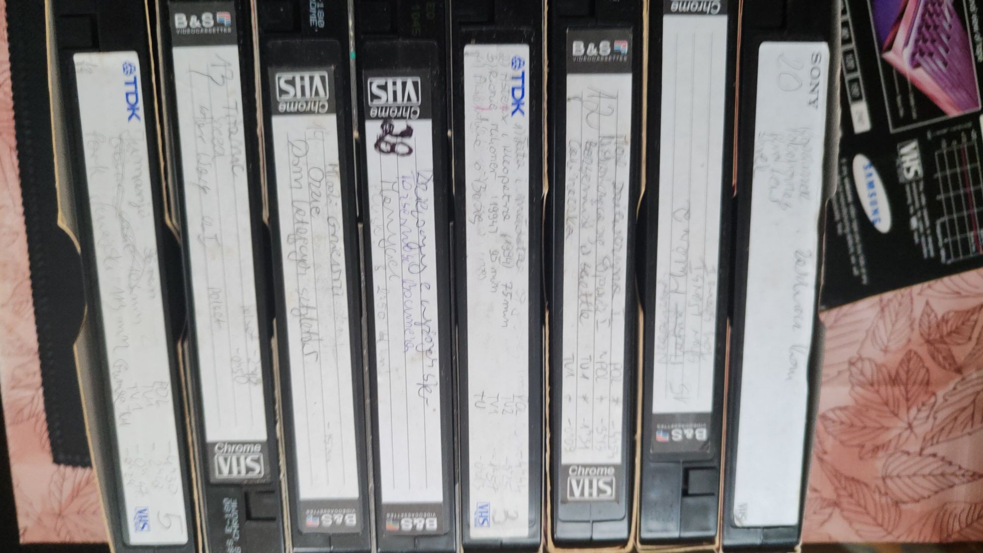 Kasety VHS stan idealny, bajki i filmy