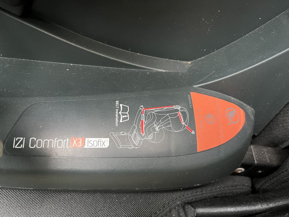 Fotelik BeSafe Izi Comfort X3 Isofix 9-18 kg