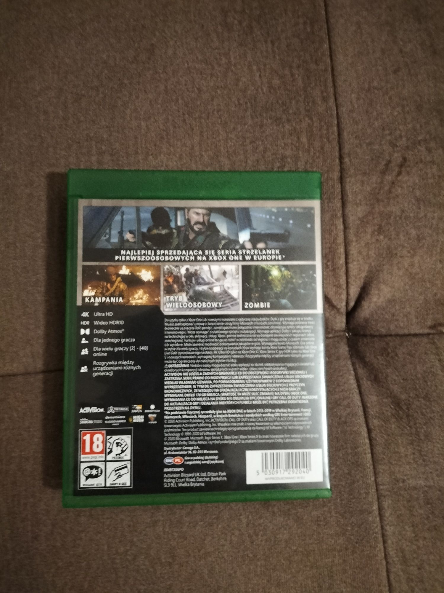 Call od duty cold war Xbox one series x/s
