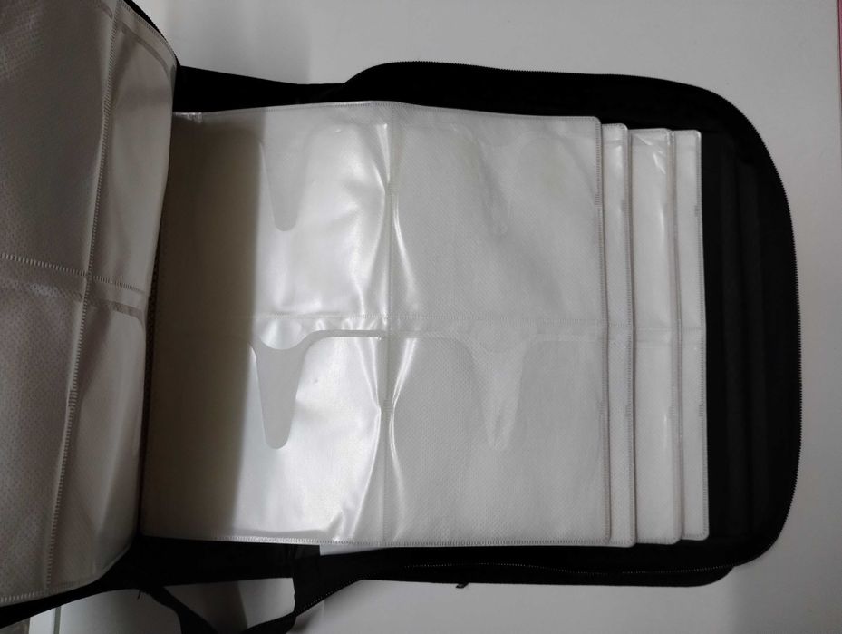 Mala de Armazenamento para CDs/DVDs — com fecho e alça
