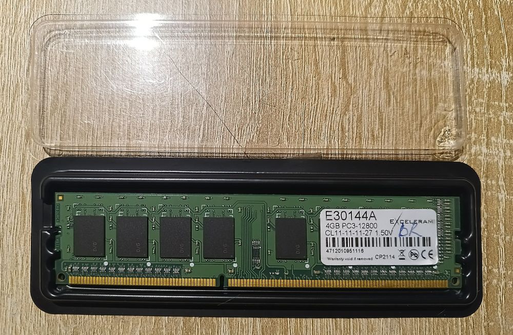 Оперативная память exceleran E30144A 4GB PC3 - 12800