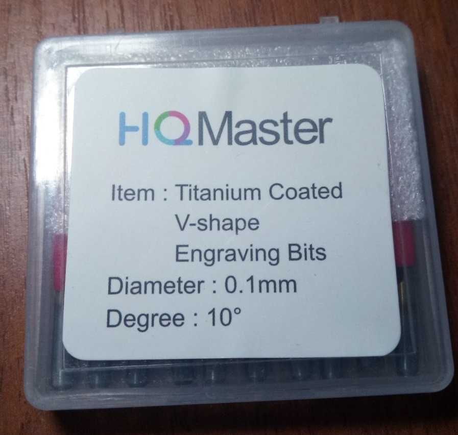 фреза для станка H Q Master 0.1 мм с титановым напылением < 10