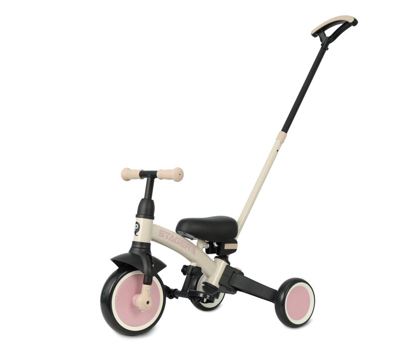 Rowerek Trójkołowy Stager 3w1 Pink Qplay