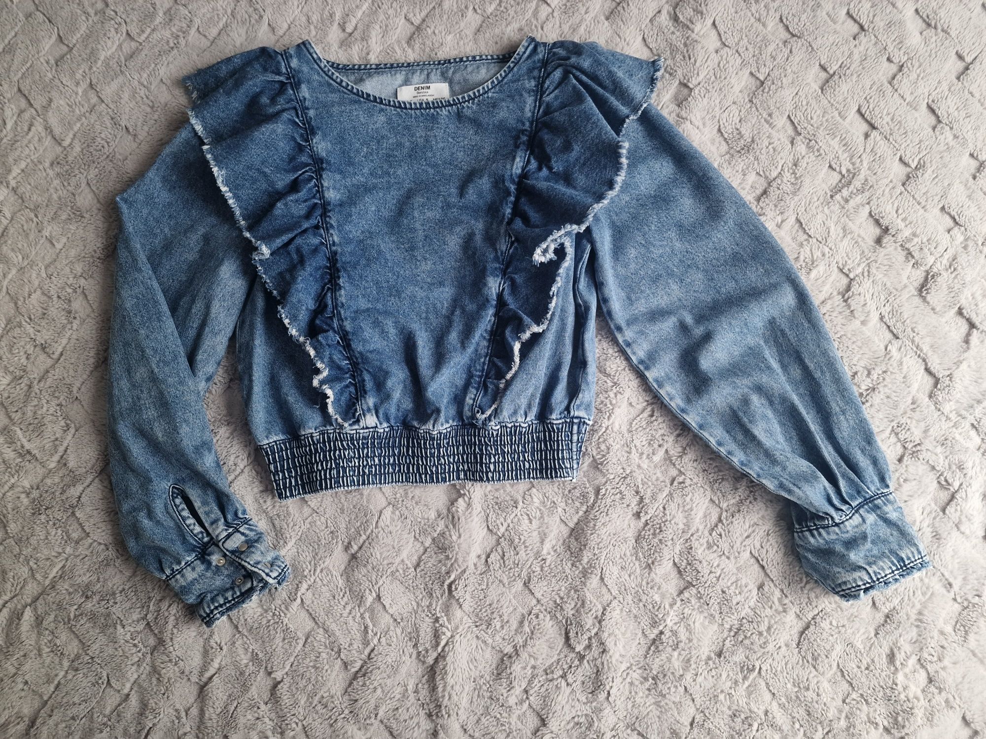 Bluzka jeans rozmiar S Bershka