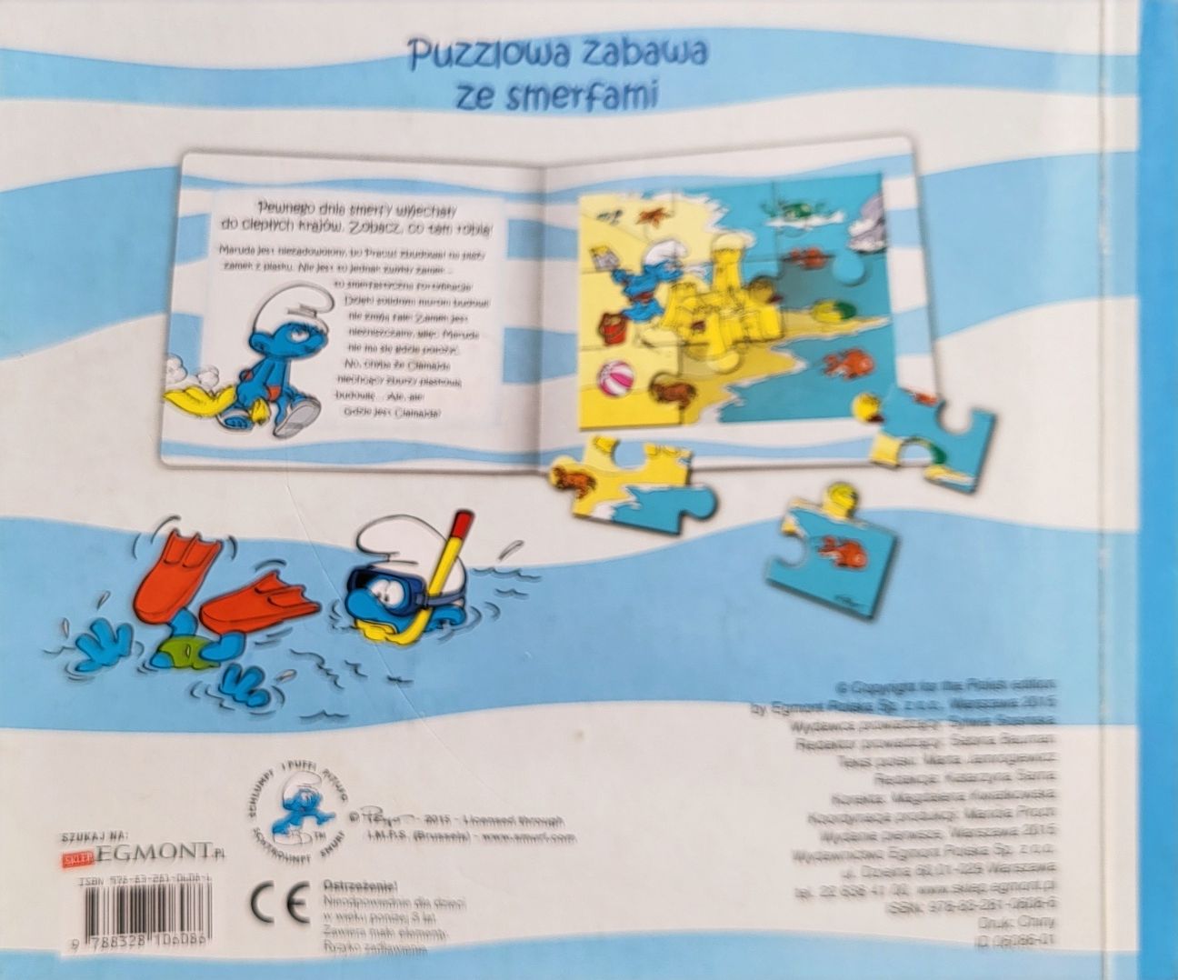 Puzzle ze smerfami