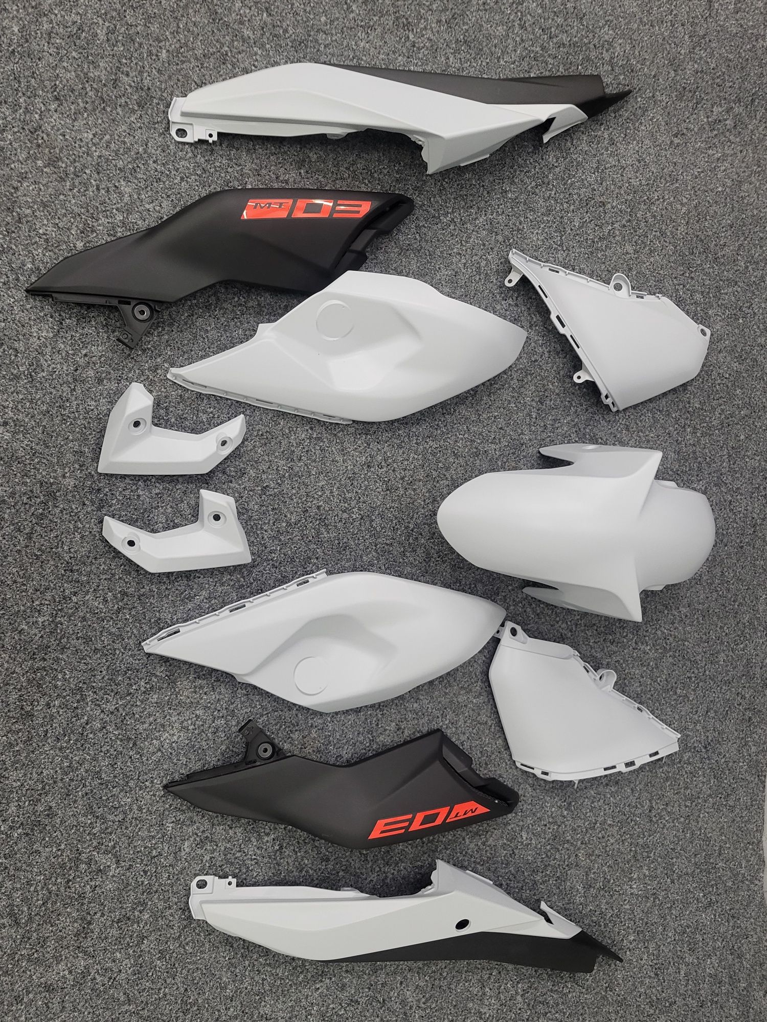 Yamaha MT-03  2016_2019 owiewki komplet błotnik owiewka