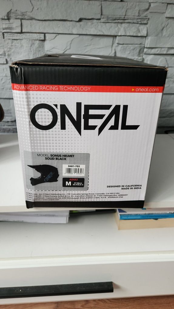 Kask O'NEAL Sonus Helmet Solid Black