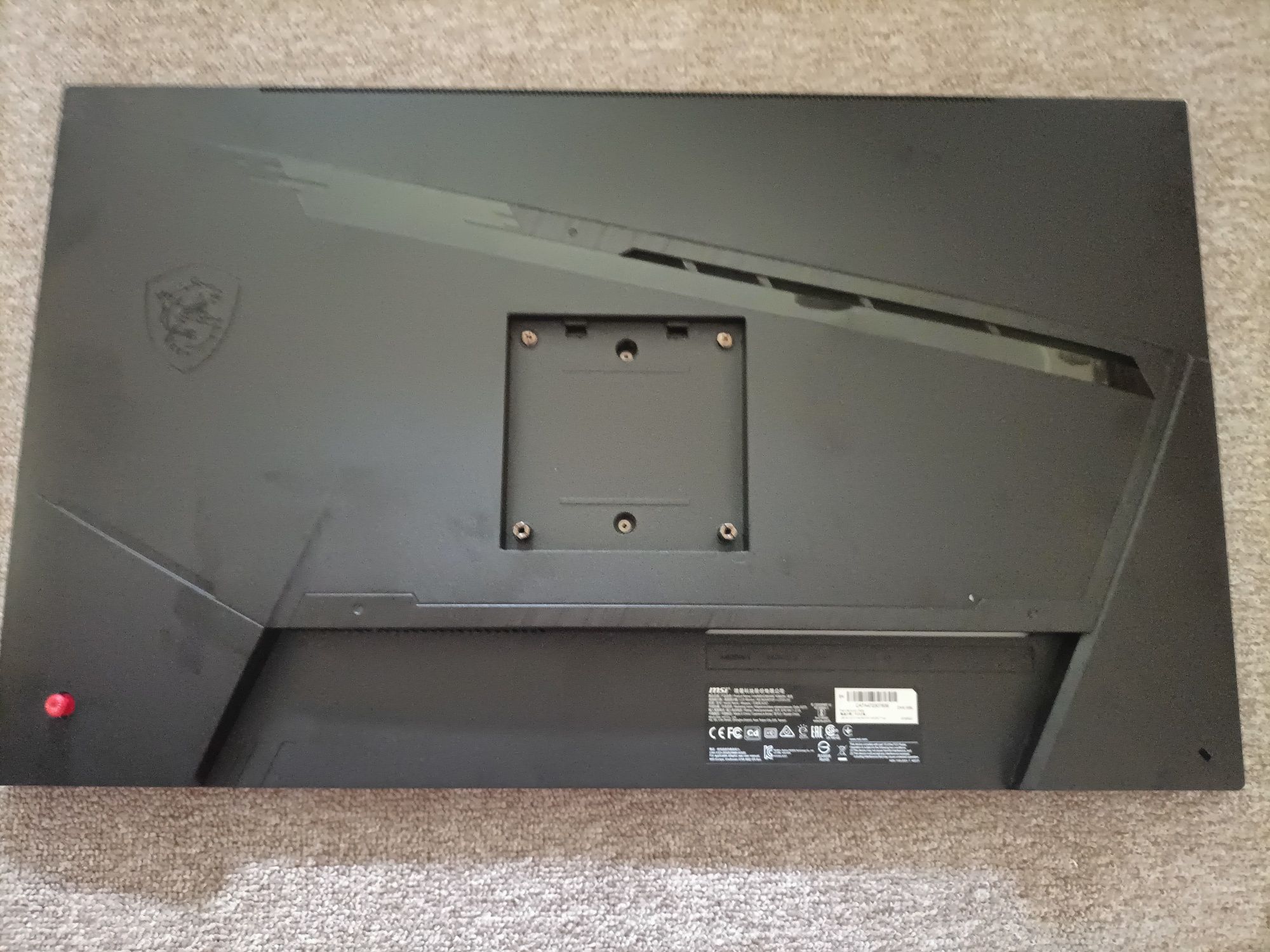 Monitor MSI 27" 166 HZ