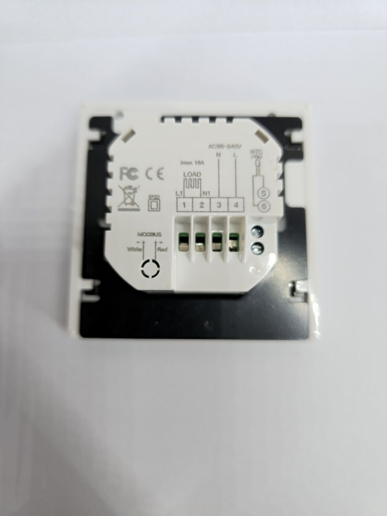 Термостат Moes BHT-002 GBLWW-N 16А для электро теплого пола с Wi-Fi