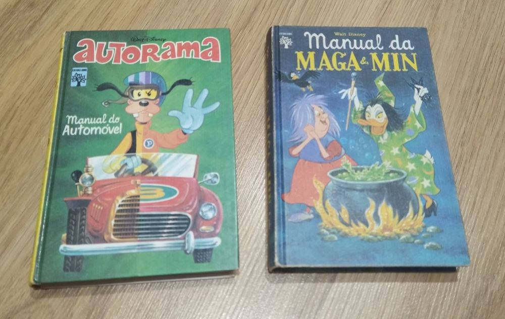Conjunto de dois antigos livros Disney