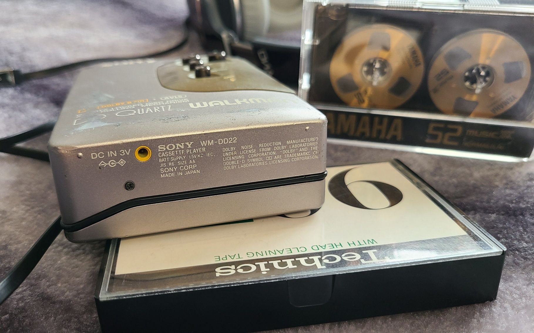 Винтажный SONY Walkman WM-DD22 Made in Japan (Видео работы)