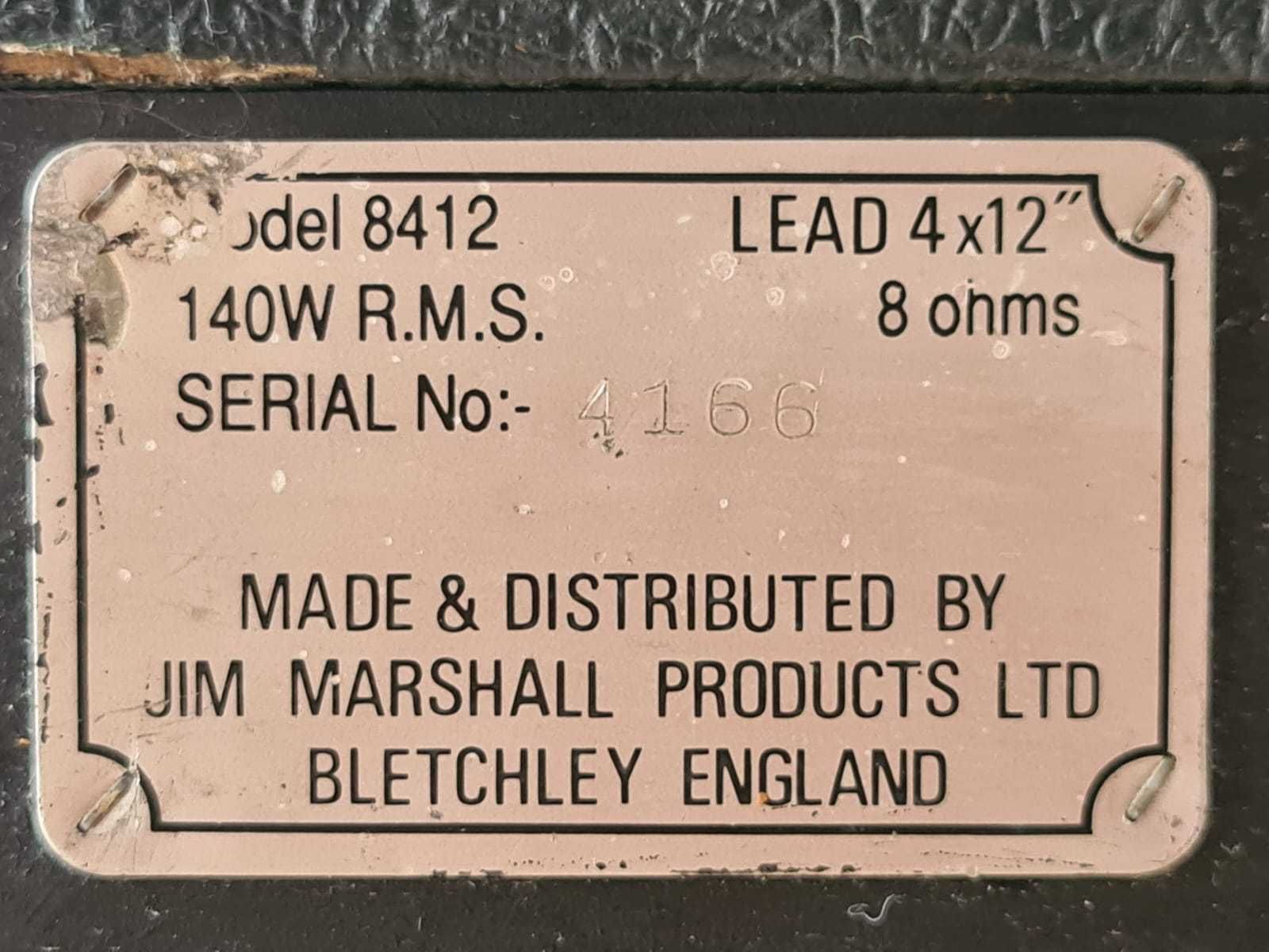 Kolumna Marshall + Wzmacniacz Randall RH150 G3 - SPRZEDAM/ZAMIENIĘ