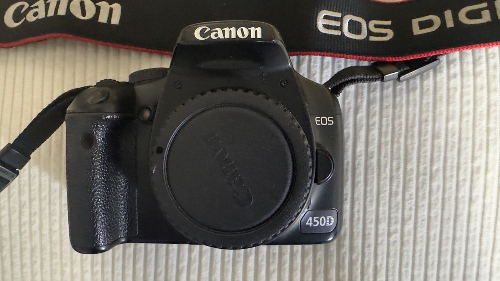 Camara fotografica Canon EOS 450D + lente Sigma 18-200