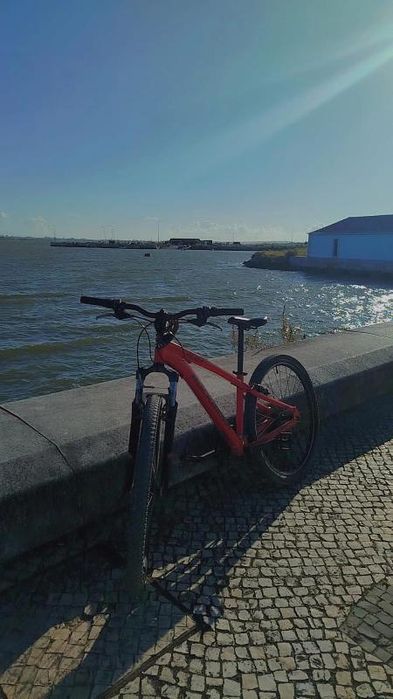 bicicleta nova pronta a andar