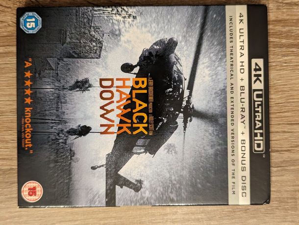 Black Hawk Down 4K Ultra HD - Praktycznie Nowe